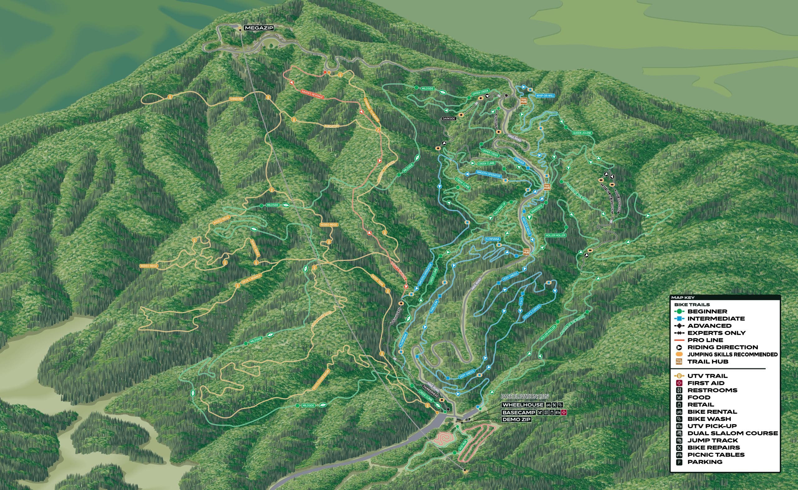 WildSide Park Map
